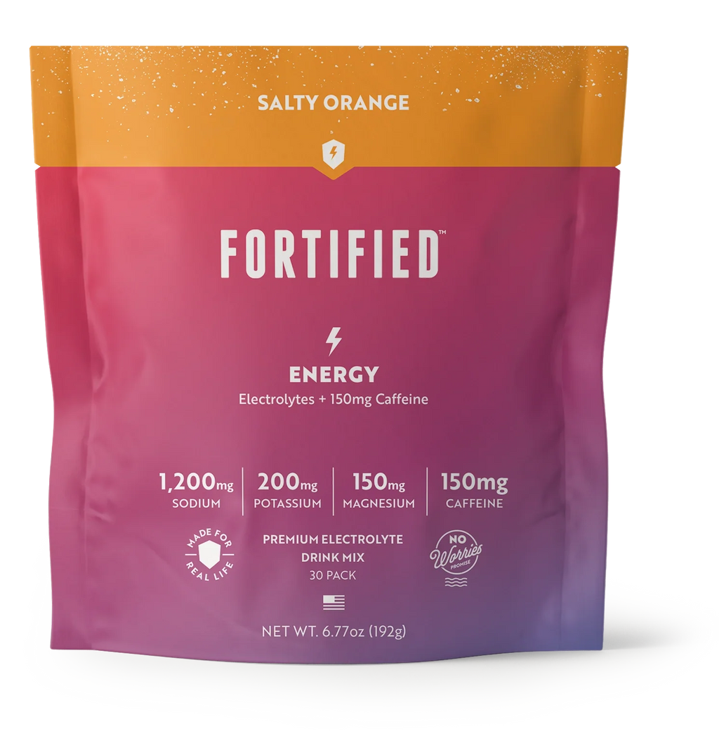 Energy Electrolyte Powder with Natural Caffeine by FORTIFIED®